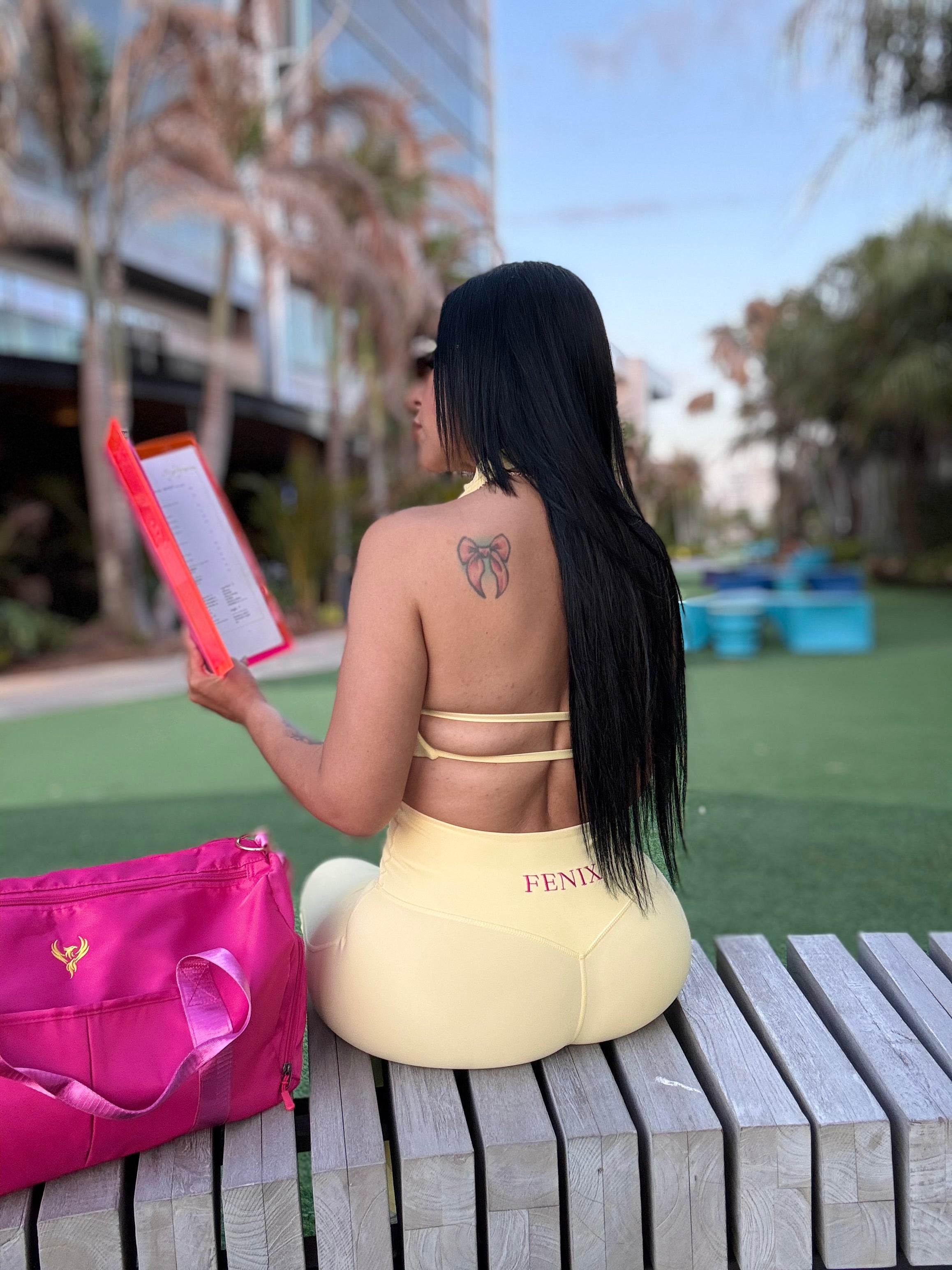 Fenix Capri Set – Vanilla Pink💛💖