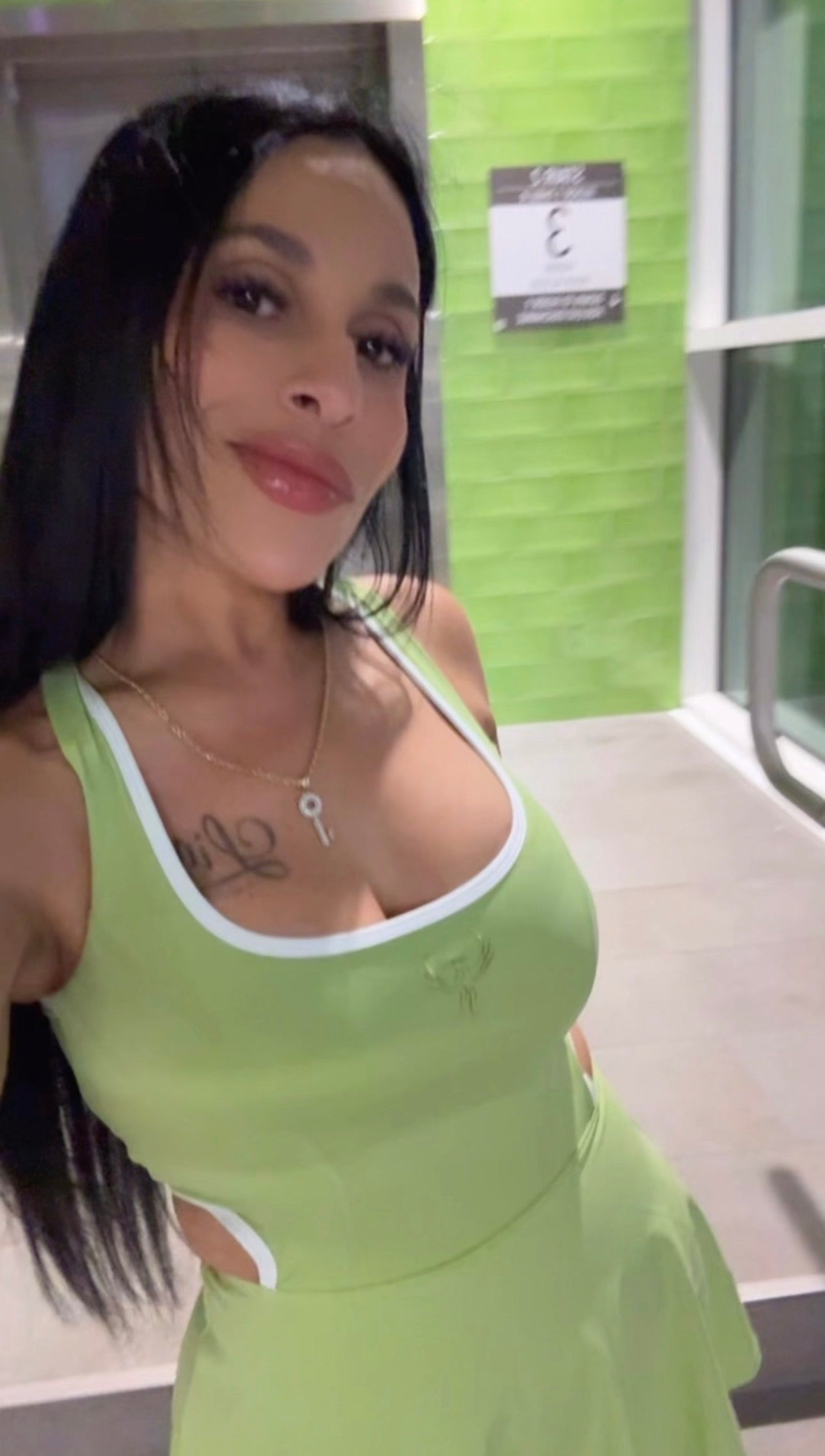 FENIX Match Point Dress💚🤍