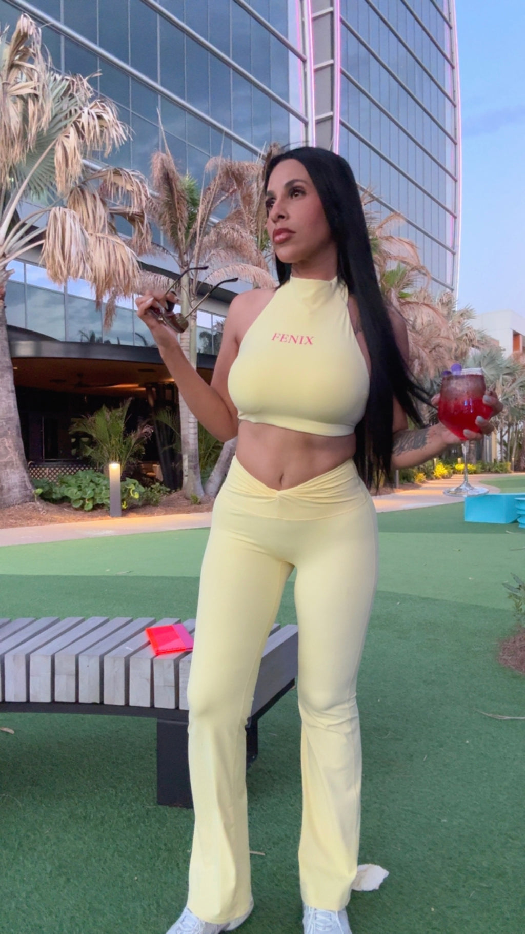 Fenix Capri Set – Vanilla Pink💛💖