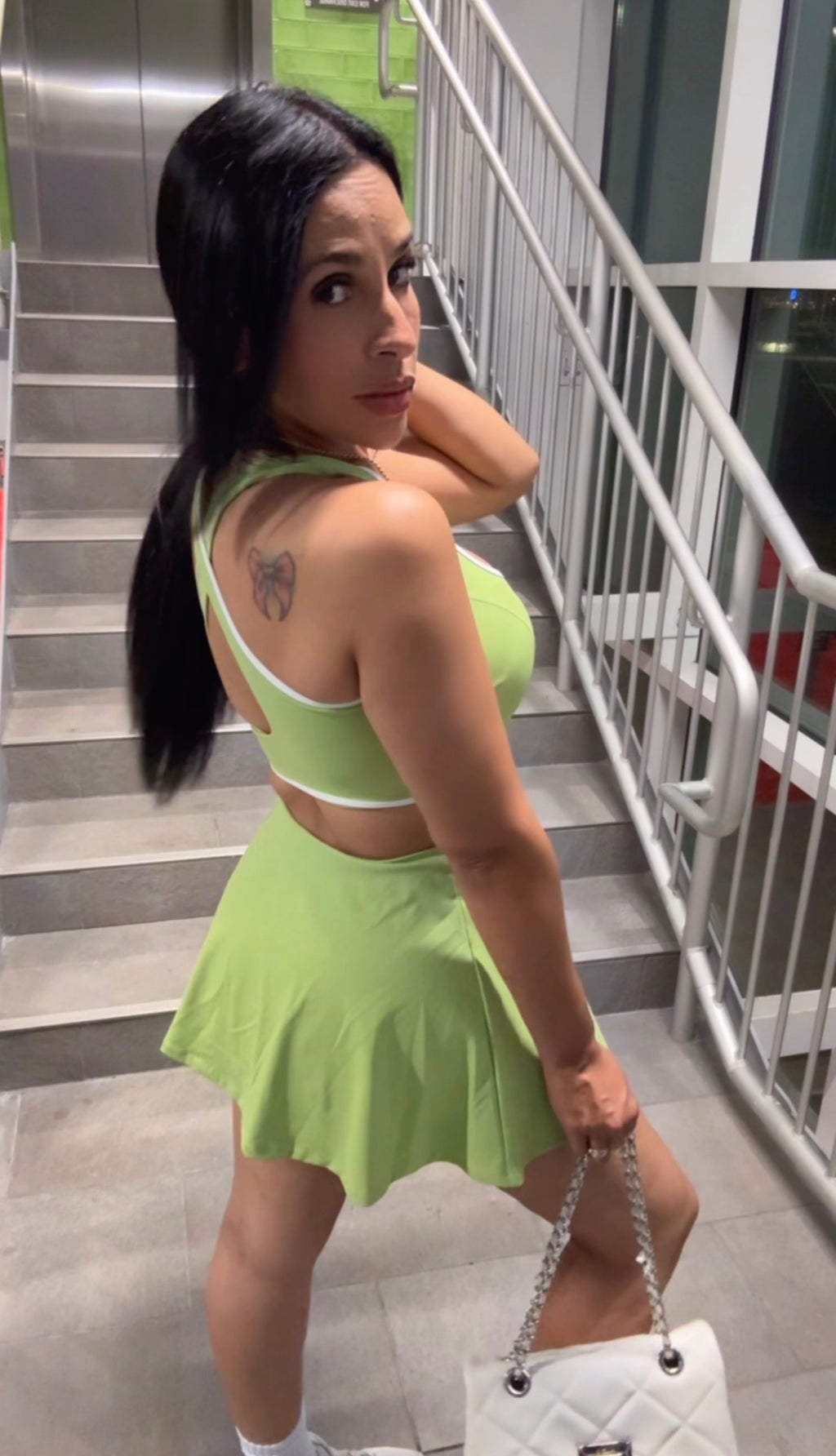 FENIX Match Point Dress💚🤍