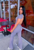 Fenix Power Jumpsuit – Grey Red🩶❤️