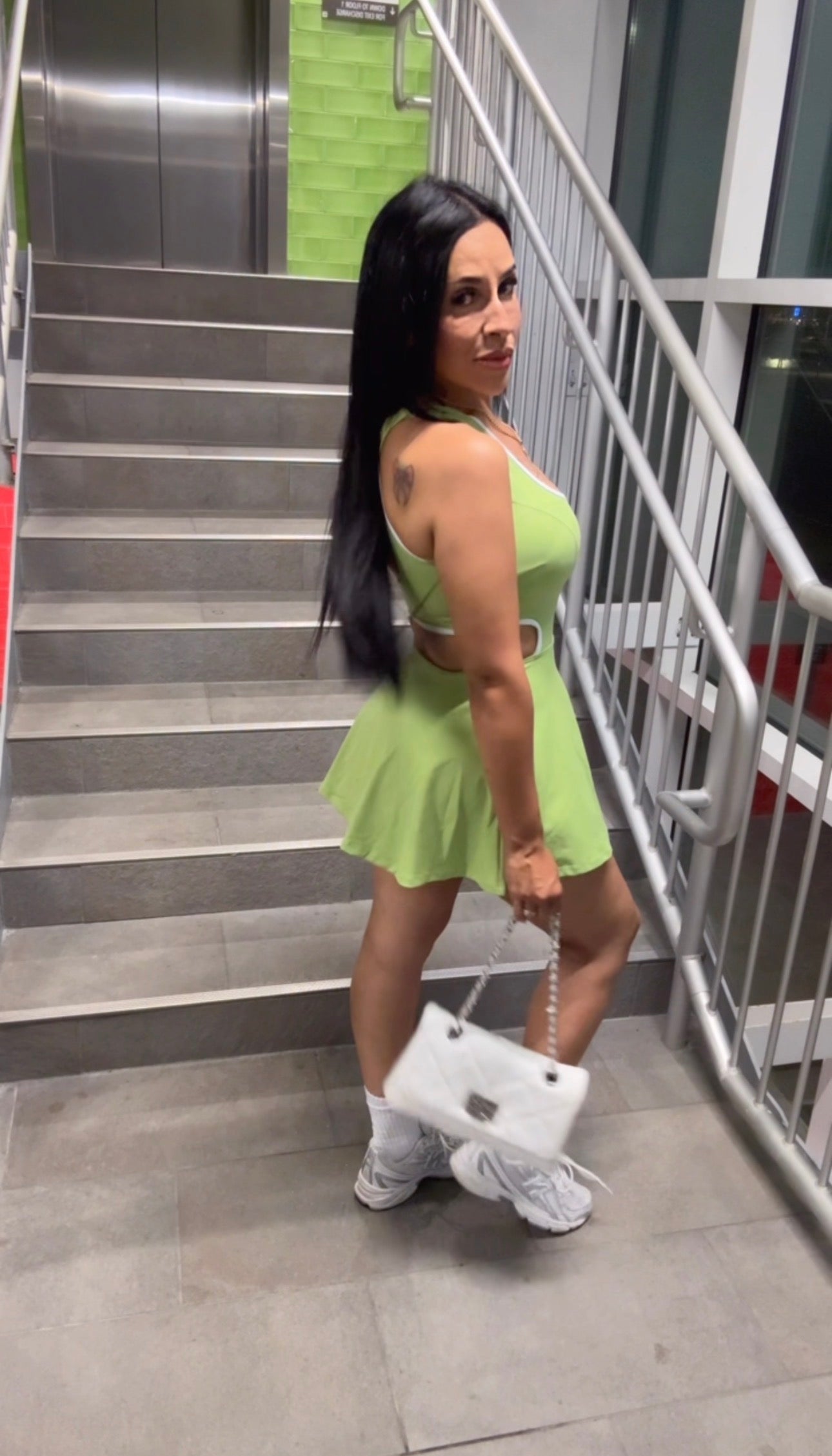 FENIX Match Point Dress💚🤍