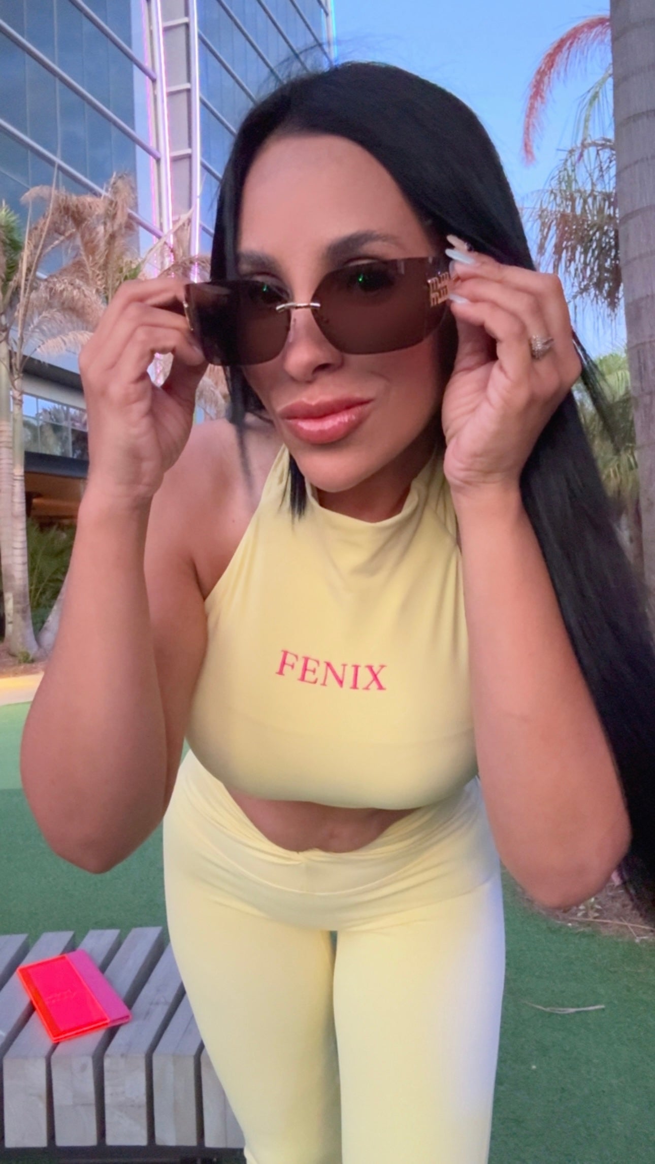 Fenix Capri Set – Vanilla Pink💛💖